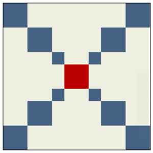 BH3 Block 3 Nine-Patch